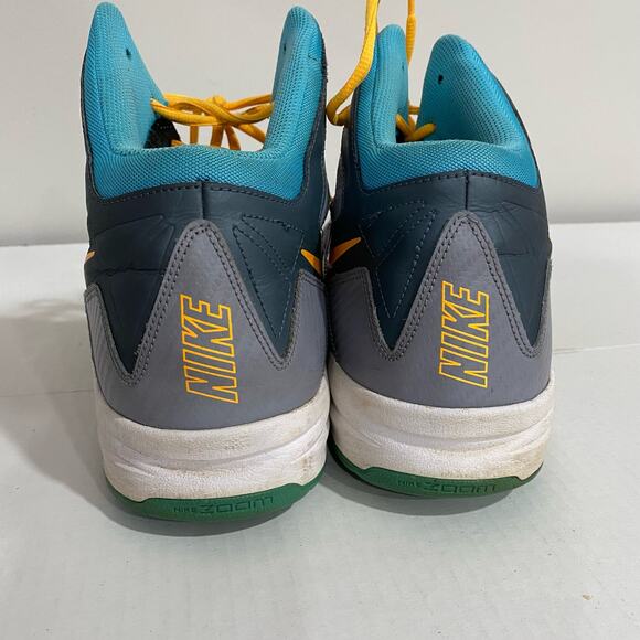 NIKE Zoom Born Ready Basketball Shoes Men’s  Size 13 Sneakers 2013 High Tops - Picture 8 of 12